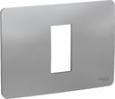 Schneider Electric Unica Studio NU210130 Рамка 1-модульная (горизонтальная, алюминий)