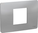 Schneider Electric Unica Studio NU210230 Рамка 2-модульная (горизонтальная, алюминий)