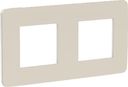 Schneider Electric Unica Studio Color NU280424 Рамка 2-постовая/4-модульная (универсальная, шампань/белая)