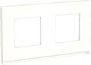 Schneider Electric Unica Studio Pure NU600489 Рамка 2-постовая/4-модульная (универсальная, матовое стекло)