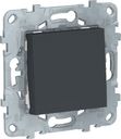 Schneider Electric Unica New NU520154 Выключатель одноклавишный (10 А, под рамку, скрытая установка, антрацит)