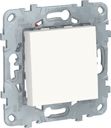 Schneider Electric Unica New NU520518 Переключатель одноклавишный перекрестный (10 А, под рамку, скрытая установка, белый)