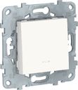 Schneider Electric Unica New NU520318N Переключатель одноклавишный (10 А, под рамку, подсветка, скрытая установка, белый)