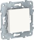 Schneider Electric Unica New NU520618 Выключатель однокнопочный (10 А, под рамку, скрытая установка, белый)