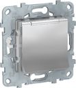 Schneider Electric Unica New NU503730TA Розетка с заземляющим контактом (16 А, под рамку, шторки, скрытая установка, алюминий)