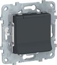 Schneider Electric Unica New NU503754TA Розетка с заземляющим контактом (16 А, под рамку, шторки, скрытая установка, антрацит)