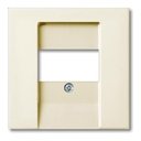 ABB Basic55 2CKA001724A4279 Крышка розетки телефонной/компьютерной (USB, слоновая кость)