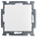 ABB Basic55 2CKA001413A1080 Выключатель одноклавишный (Н.О. контакт, 10 А, под рамку, скрытая установка, альпийский белый)