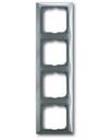 ABB Basic55 2CKA001725A1524 Рамка 4-постовая (bistro-синий)