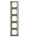 ABB Basic55 2CKA001725A1530 Рамка 5-постовая (maison-бежевый)