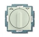 ABB Basic55 2CKA001101A0930 Выключатель жалюзи поворотный (10 А, с фиксацией, под рамку, скрытая установка, chalet-белый)