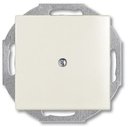 ABB Basic55 2CKA001715A0316 Заглушка с суппортом (под рамку, с/у, chalet-белый)