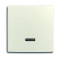 ABB Basic55 2CKA006599A2995 Накладка светорегулятора нажимного (подсветка, chalet-белый)