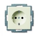 ABB Basic55 2CKA002013A5339 Розетка с заземляющим контактом (16 А, шторки, под рамку, скрытая установка, chalet-белый)