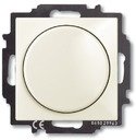 ABB Basic55 2CKA006515A0847 Светорегулятор поворотно-нажимной (400 Вт, подсветка, под рамку, скрытая установка, chalet-белый)