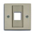 ABB Basic55 2CKA001753A0212 Крышка розетки компьютерной (RJ45, шампань)