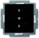 ABB Basic55 2CKA002011A6147 Розетка с заземляющим контактом (16 А, винтовые клеммы, под рамку, скрытая установка, альпийский chateau-черный)