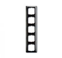 ABB Basic55 2CKA001725A1535 Рамка 5-постовая (entree-серый)
