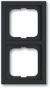 ABB Future Linear 2CKA001754A4241 Рамка 2-постовая (черная/антрацит)