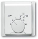 ABB Impuls 2CKA001710A3577 Накладка терморегулятора поворотного (с переключателем, белая)