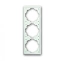 ABB BJE Impuls 2CKA001754A4433 Рамка 3-ая (белый бархат)