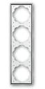 ABB BJE Impuls 2CKA001754A4136 Рамка 4-ая (хром)