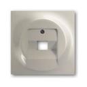 ABB Impuls 2CKA001753A8998 Накладка розетки телефонной/компьютерной (1хRJ11/RJ45, шампань)