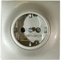 ABB Impuls 2CKA002013A4979 Розетка Schuko (16A, под рамку, с/у, з/к, шторки, шампань-металлик)
