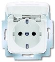 ABB Reflex 2CKA002018A1508 Розетка (16 А, под рамку, крышка, с/у, з/к, альпийский-белый)