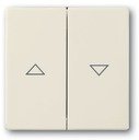 ABB Династия/Carat/Future Linear/Solo 2CKA001751A2748 Клавиша двойного жалюзийного выключателя (маркировка, слоновая кость)