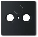 ABB Future Linear 2CKA001724A4298 Крышка для телевизионной розетки (TV+Radio+(SAT), черный бархат)