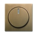 ABB Династия 2CKA006599A3022 Накладка светорегулятора поворотного (подсветка, античная латунь)