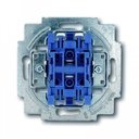 ABB Busch-Jaeger 2CKA001012A2108 Выключатель двухклавишный (10 А, с возм. подсветки, механизм, скрытая установка)
