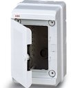ABB 12764 Europa Бокс настенный серый 140х220х140мм непрозр.дверь IP65