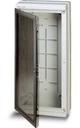 ABB 12796 Europa Бокс настенный серый 275х570х140мм, прозр.дверь IP65