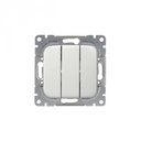 ABB Jussi 2TKA000149G1 Выключатель трехклавишный (16 А, под рамку, с/у, белый)