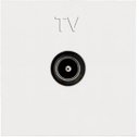 ABB Zenit 2CLA225070N1101 Розетка телевизионная (TV, под рамку, скрытая установка, белый)