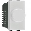 ABB Zenit 2CLA216010N1101 Светорегулятор электронный поворотный (500 Вт, под рамку, скрытая установка, 1 модуль, белый)