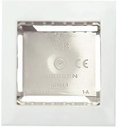 ABB Zenit 2CLA299110N1101 Коробка для открытого монтажа (2 модуля, с рамкой, белая)