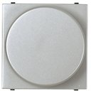 ABB Zenit 2CLA226020N1301 Светорегулятор электронный поворотный (400 Вт, подсветка, под рамку, скрытая установка, 2 модуля, серебро)