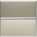 ABB Zenit 2CLA220470N1901 Кнопка с Н.О. контактом 2 модуля (16 А, с возм. подсветки, под рамку, скрытая установка, шампань)