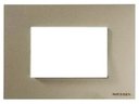 ABB Zenit 2CLA247300N1901 Рамка 1.5 поста итальянский стандарт (3 модуля, шампань)