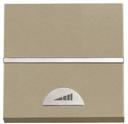 ABB Zenit 2CLA226010N1901 Светорегулятор электронный нажимной (500 Вт, подсветка, под рамку, скрытая установка, 2 модуля, шампань)