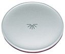 ABB Tacto 5504.4 PL Клавиша одиночная (символ "свет", серебро)