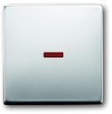 ABB Pure steel 2CKA001751A2957 Клавиша одиночная (линза, сталь)
