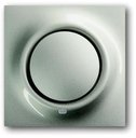 ABB Impuls 2CKA001753A6570 Клавиша одиночная (красная линза, подсветка, шампань-металлик)