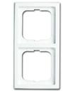 ABB Future Linear 2CKA001754A4508 Рамка 2-постовая (скругленные углы, белая)