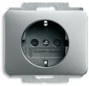 ABB Alpha Exclusive/Alpha Nea 2013-0-5253 Розетка (16 А, под рамку, шторки, с/у, з/к, титан)