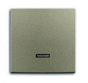ABB Basic55 2CKA006599A2993 Накладка светорегулятора нажимного (подсветка, шампань)