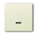 ABB Basic55 2CKA006599A2996 Накладка светорегулятора нажимного (подсветка, слоновая кость)